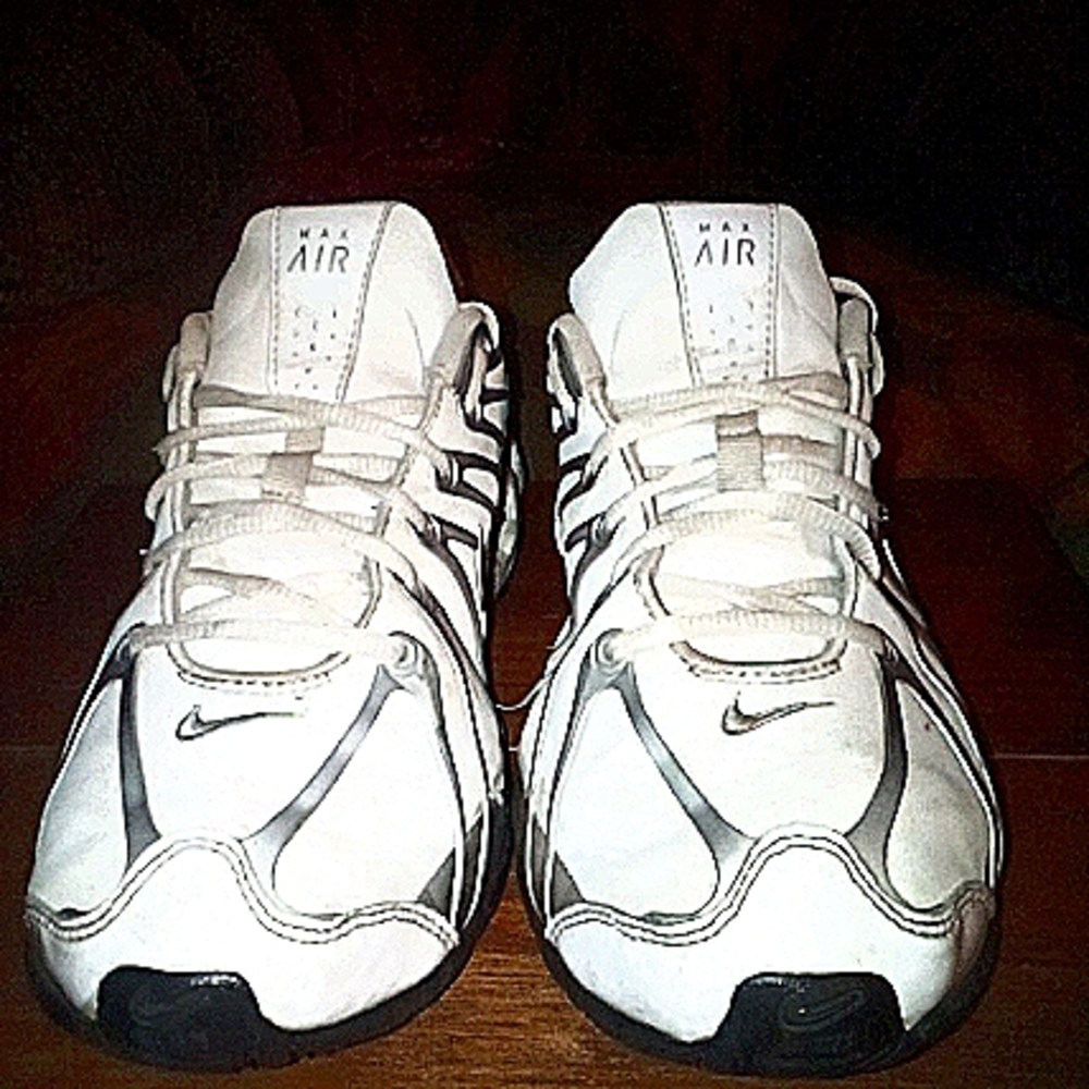 Nike Air Max Torch SL Women's Size 8.5 White Silver-Athletic-Running-Shoes